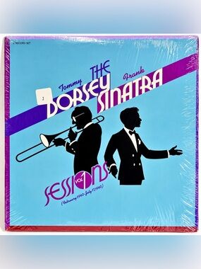 Tommy Dorsey Frank Sinatra Sessions Vol 1 2LP RCA 1982 Complete Vinyl Jazz Swing
